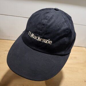 Mackenzie University Hat Strapback Baseball Vintage Cap Trucker Black